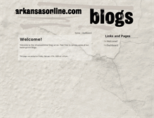 Tablet Screenshot of blogs.arkansasonline.com